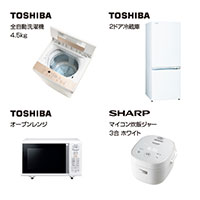 東芝セット ホワイト 