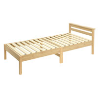 組立簡単すのこベッド ナチュラル SLB-201(NA)