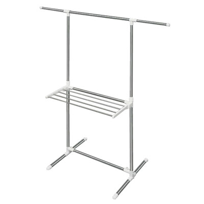 アイリス簡単組み立てステンレス室内物干し  H-78SHN