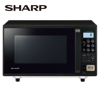 シャープ　オーブンレンジ ブラック RE-F165(B)