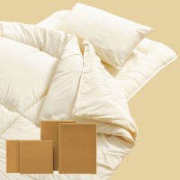 ホコリが出にくい布団7点セット　ラテ（掛布団、敷布団、枕、カバー4点） ラテ 