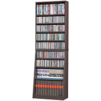 大容量ホームシェルフ ブラウン 12021