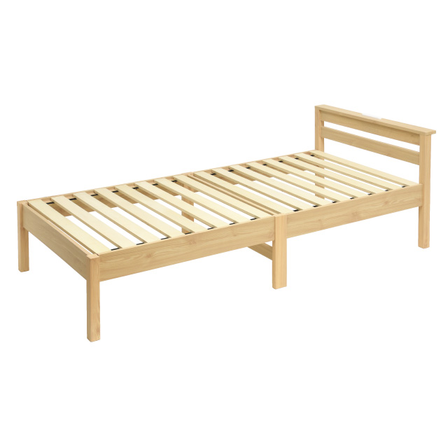 組立簡単すのこベッド ナチュラル SLB-201(NA)