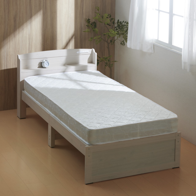 ポケットコイルマット ホワイト SLM-19(WH)