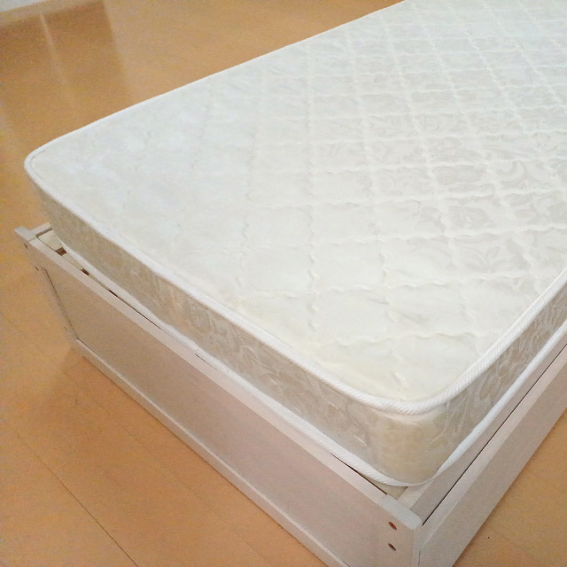 ポケットコイルマット ホワイト SLM-19(WH)