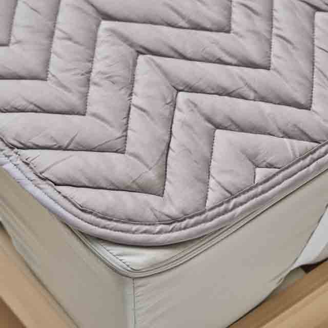 ベッドパッド ライトグレー SLS-01(LGR)