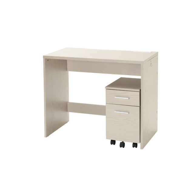 ワークデスクセット ホワイトウォッシュ SLD-50(WW)