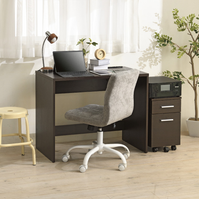 ワークデスクセット ブラウン SLD-50(DBR)