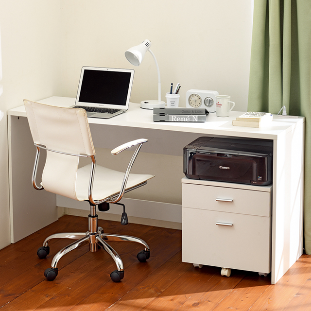 ライフワイドデスク ホワイト 87171