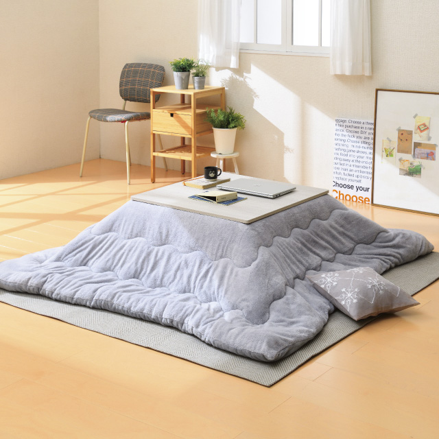 こたつ掛布団 ライトグレー SLF-50(LGR)