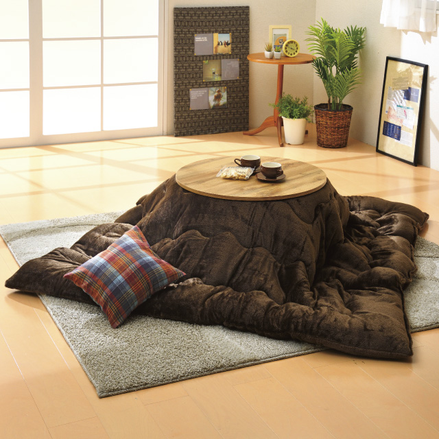 こたつ掛布団 ブラウン SLF-50(BR)