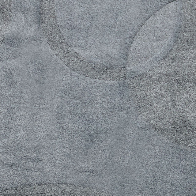 高機能ラグ　ミラク グレー 185×185cm