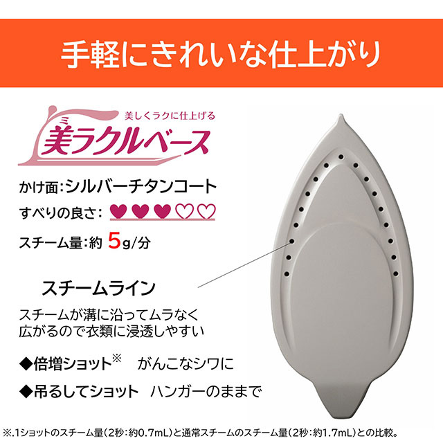 東芝コードレスアイロン  TA-FV440(L)