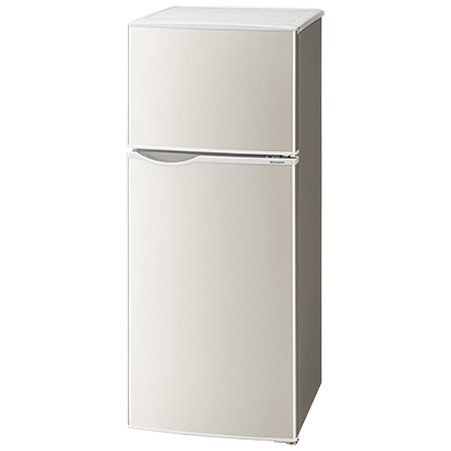 シャープ　2ドア冷蔵庫  SJ-H13E-S