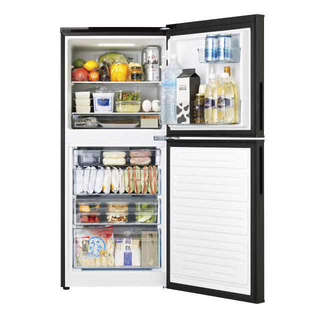 ツインバード2ドア冷蔵庫 ホワイト HR-F915(W)