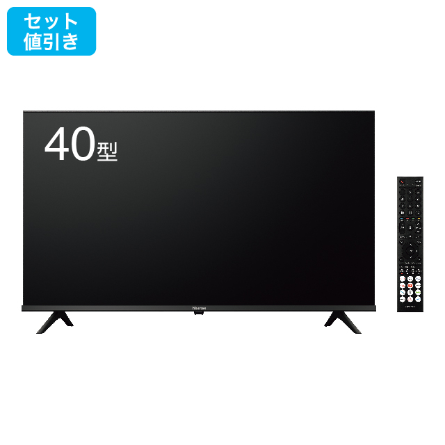 ハイセンス　インターネット対応液晶テレビ40型  40A4N
