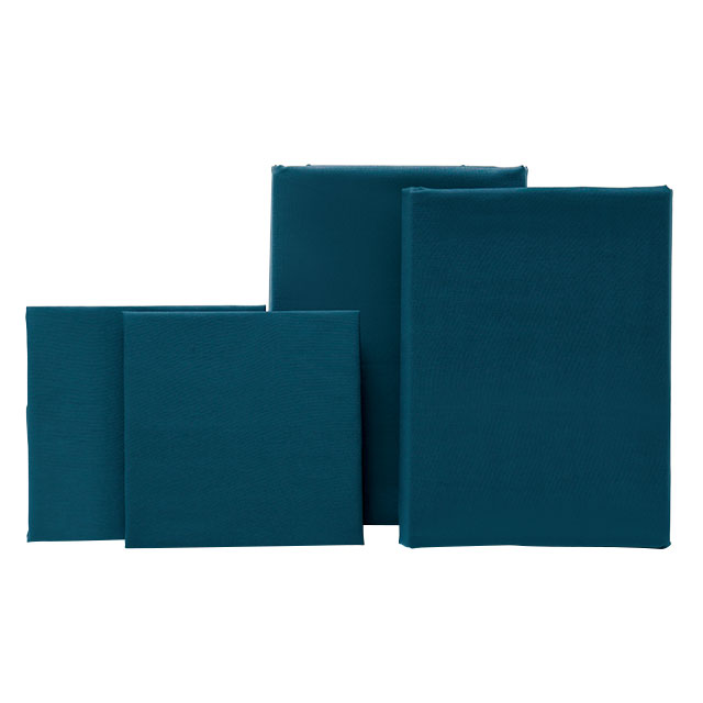 ホコリが出にくい布団7点セット　ミッドナイトブルー（掛布団、敷布団、枕、カバー4点） ミッドナイトブルー 