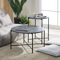 モノセンターテーブル2個セット