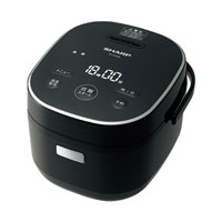 シャープ　マイコン炊飯ジャー3合 ブラック KS-CF05B(B)