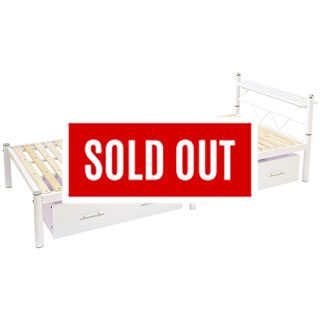 シングルベッド宮付引出付