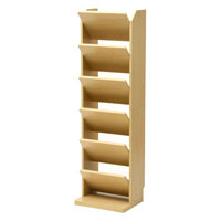 マガジンラック ナチュラル SLR-30(NA)