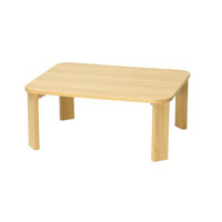 折脚ローテーブル750 ナチュラル SLT-750(NA)