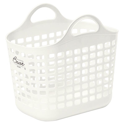 ビート　バスケット ホワイト ホワイト