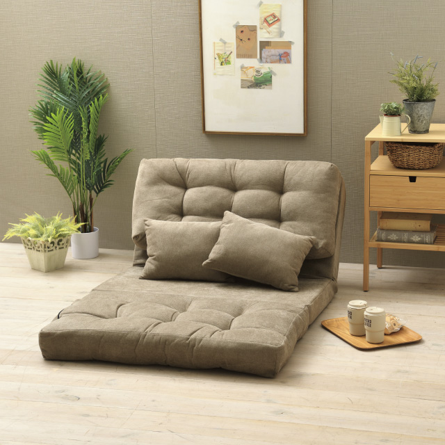ソファベッド サンドベージュ SLB-110(BG)