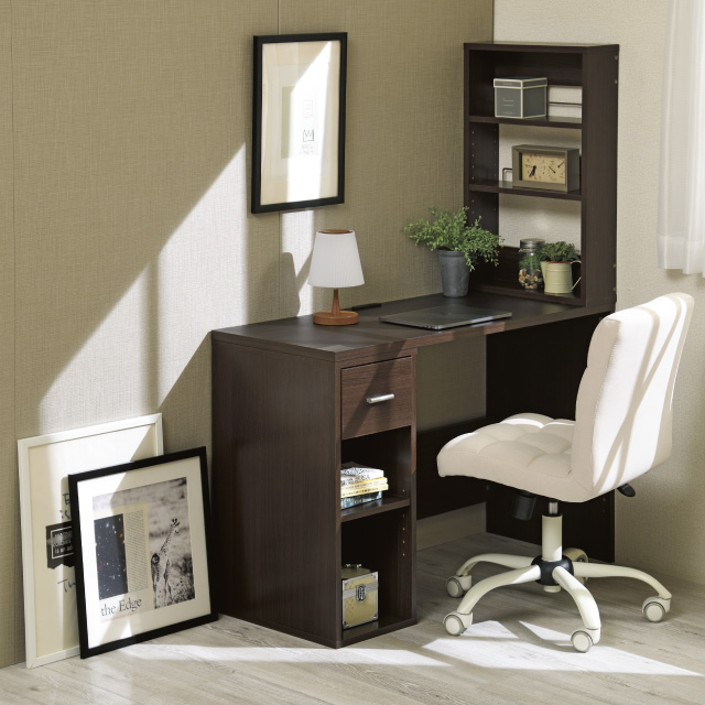 スタディデスク ブラウン SLD-34(DBR)