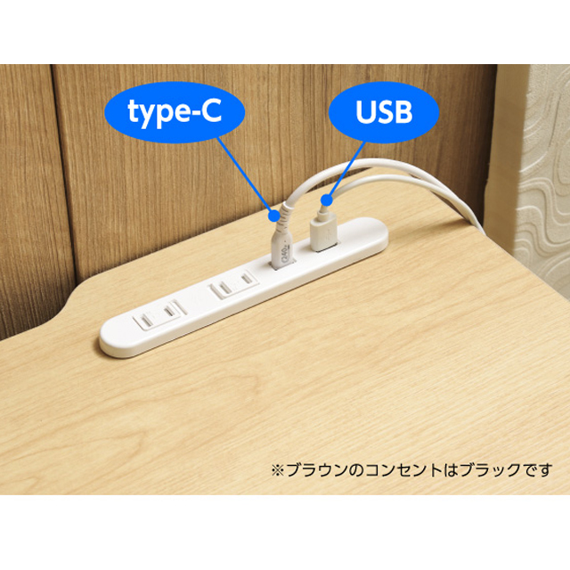 ワークデスクセット　ワイド ホワイトウォッシュ SLD-51(WW)