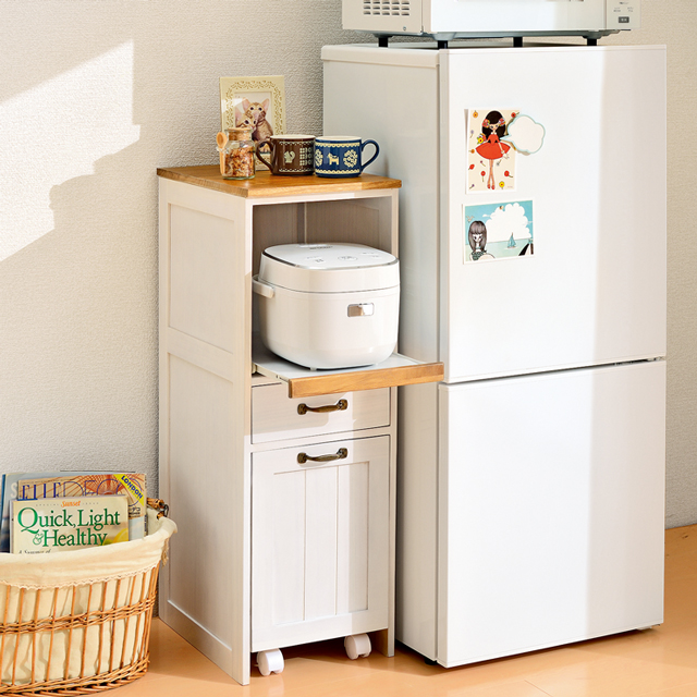 キッチンラック ホワイトウォッシュ MUD-5900WS