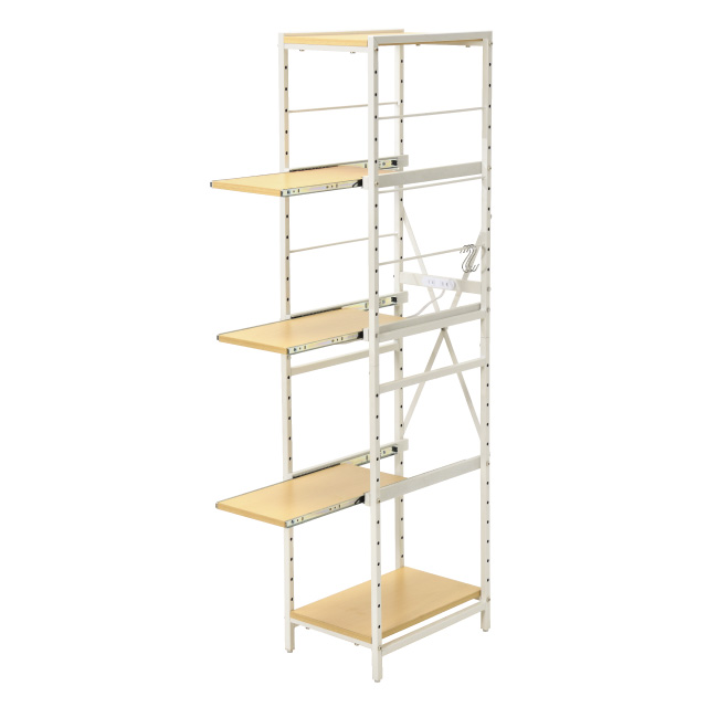 スチールラックスリムタイプ ナチュラル SLR-20(NA)