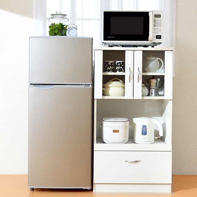 シャープ　2ドア冷蔵庫  SJ-H13E-S