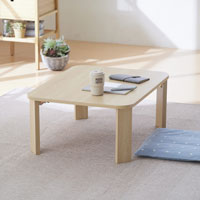 折脚ローテーブル750 ナチュラル SLT-750(NA)