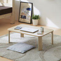 折脚ローテーブル900 ナチュラル SLT-900(NA)