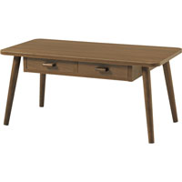 引き出し付きローテーブル