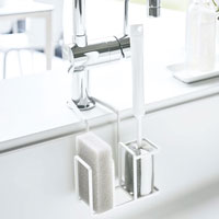 蛇口にかけるスポンジ＆ブラシホルダー　プレート