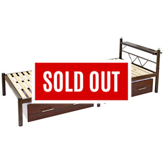 シングルベッド宮付引出付