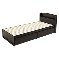 木製すのこベッド宮付引出付き