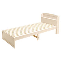 木製すのこベッド宮付